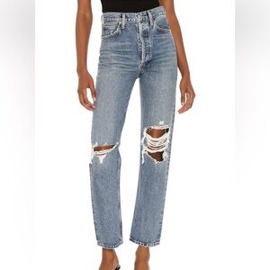 Agolde 90’s Pinch Waist in Backdrop Sz 24